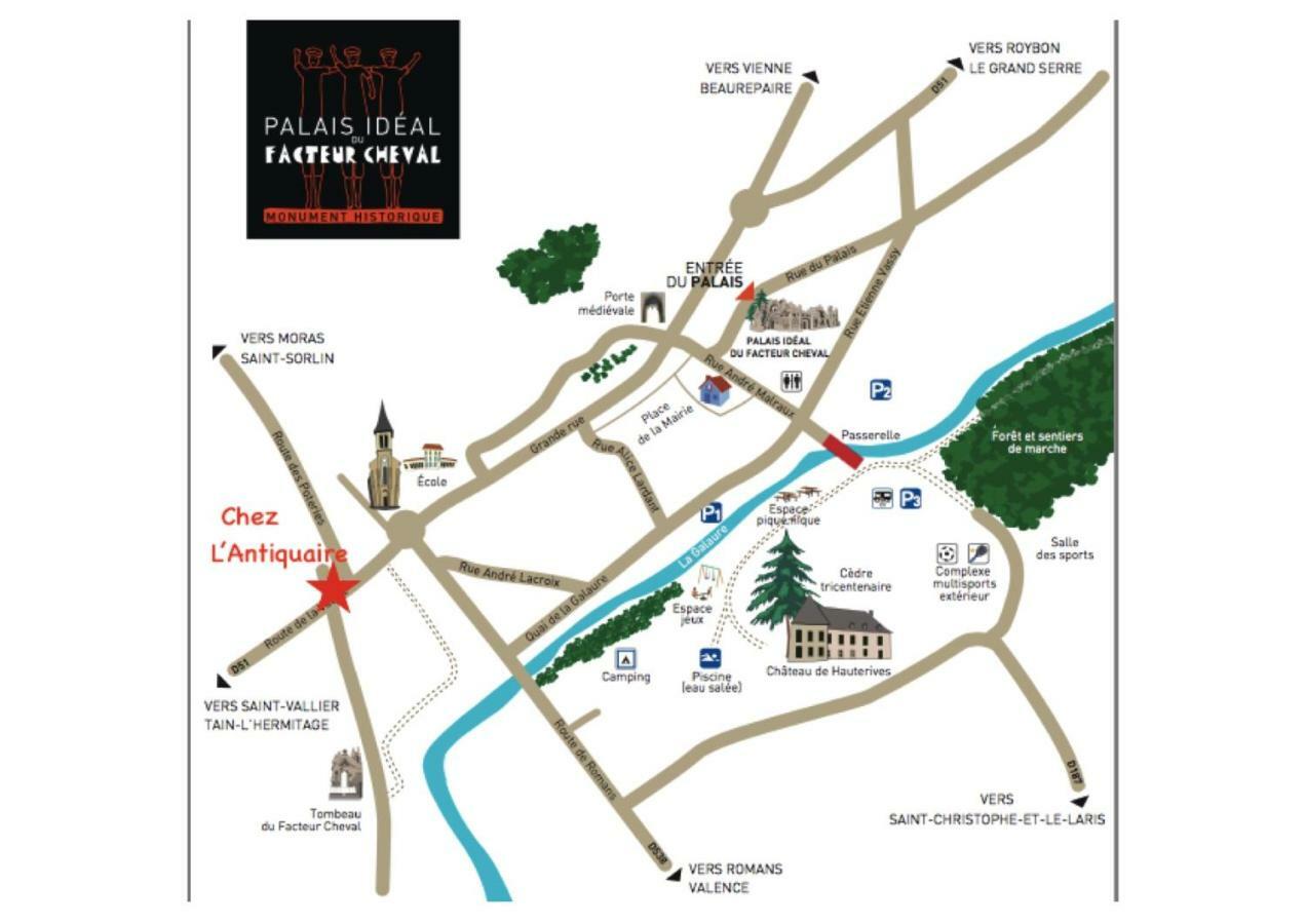 오테리브 Chez L'Antiquaire B&B 외부 사진